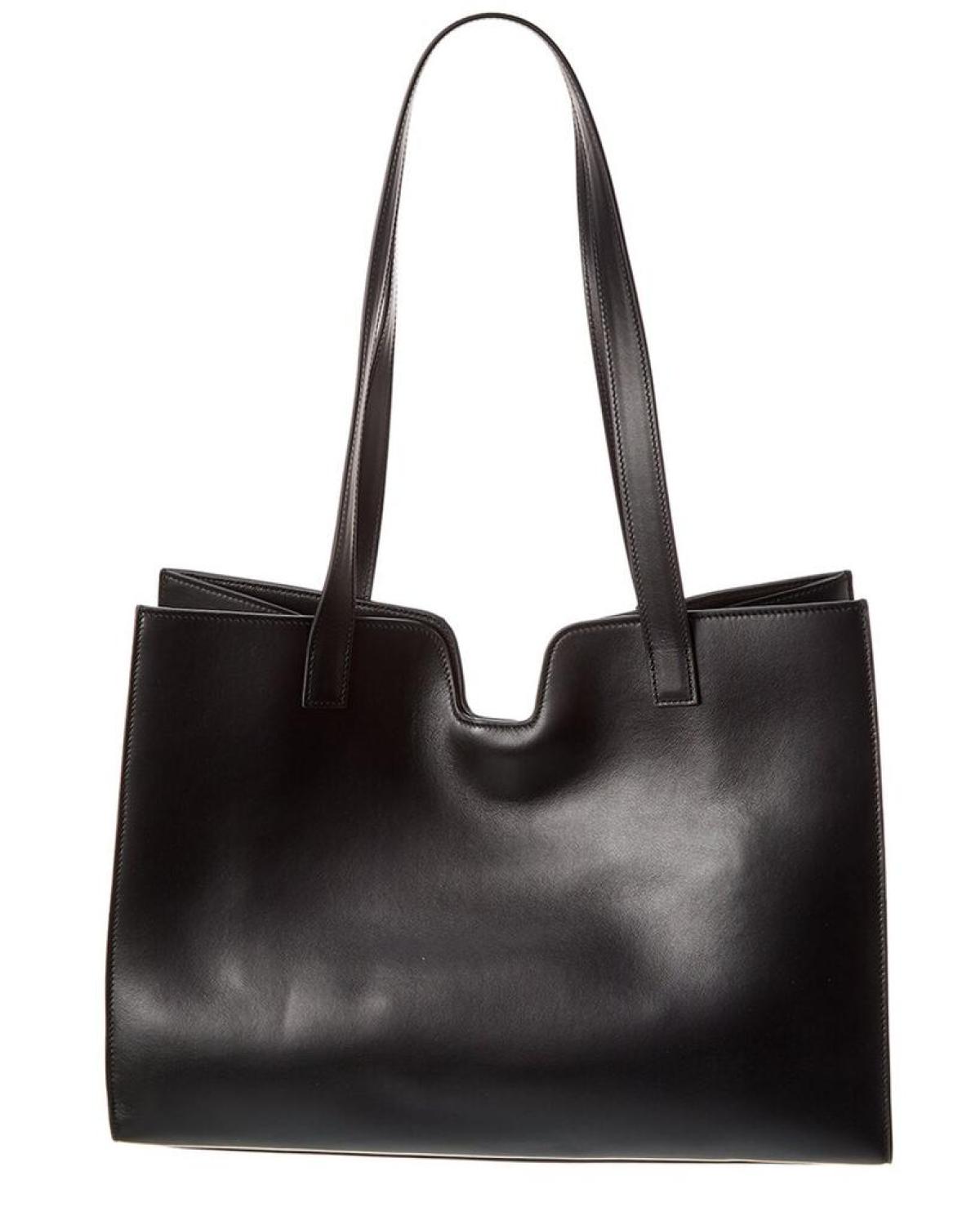 CELINE Cabas 16 Leather Tote