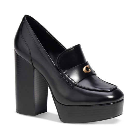 Women's Ilyse Tailored Platform High-Heel Loafer Pumps