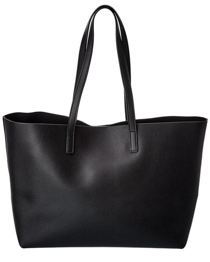 Saint Laurent E/W Leather Shopper Tote