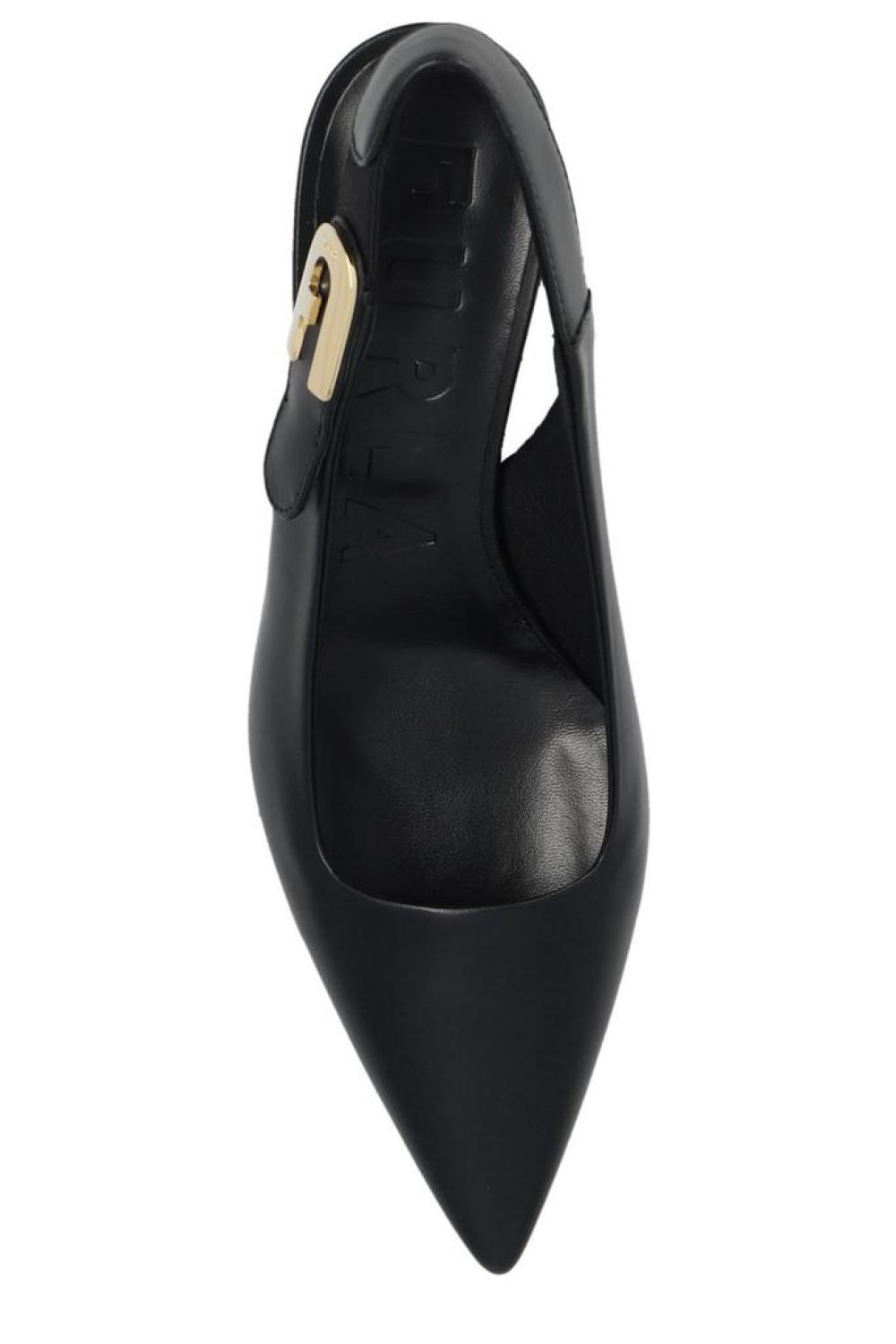 Furla Pointed Toe Slingback Pumps