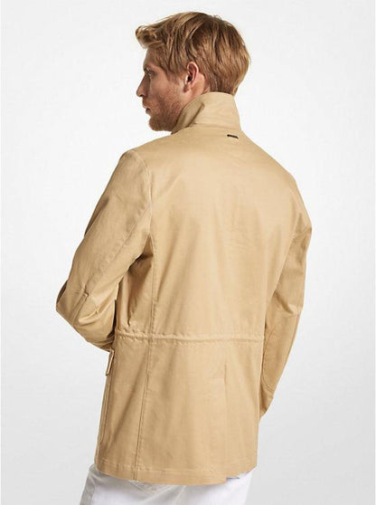 Stretch Cotton Field Jacket