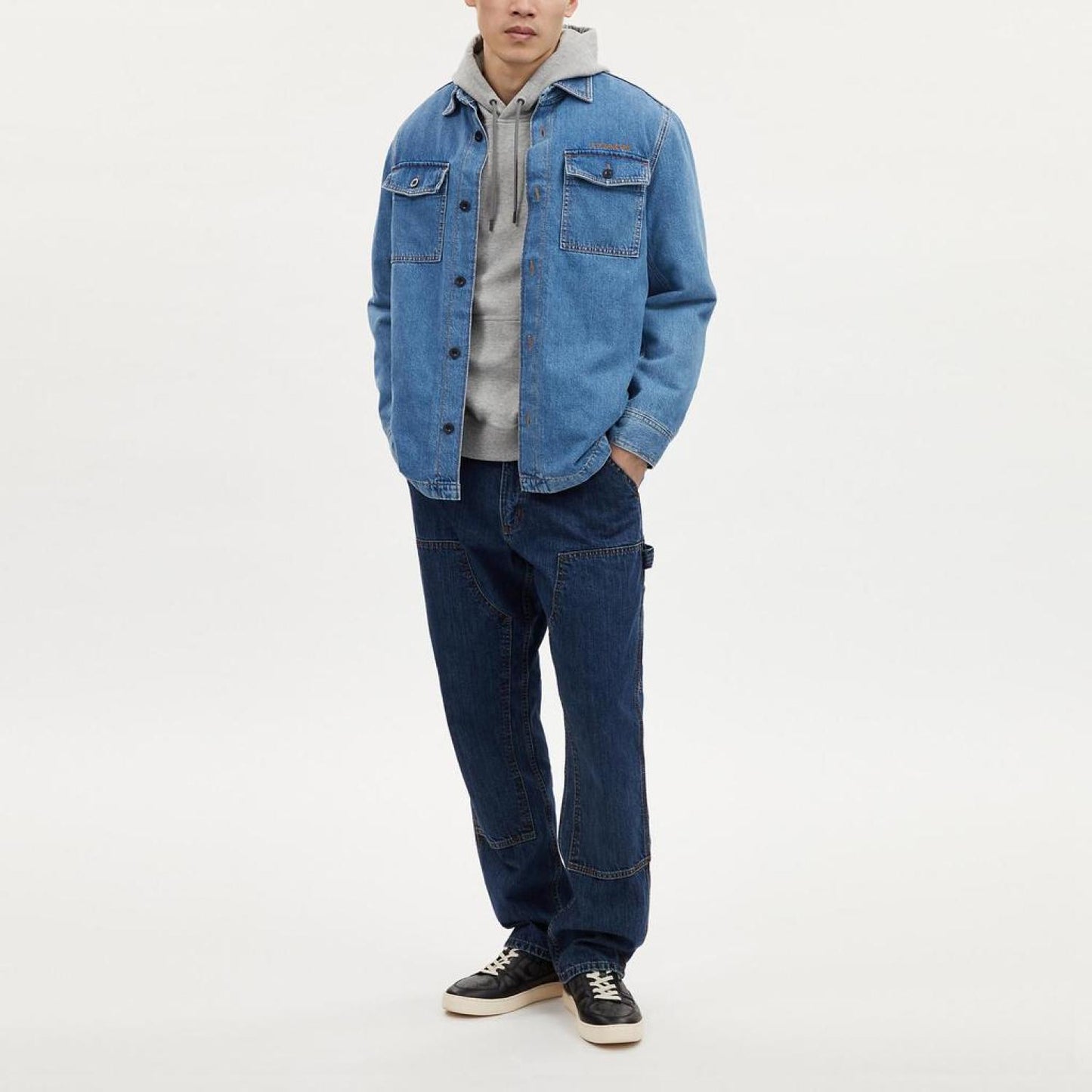 Coach Outlet Denim Overshirt