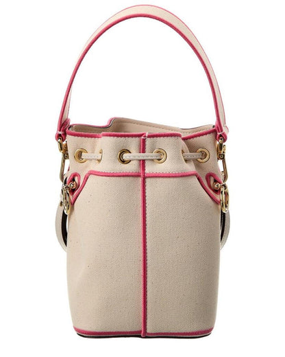 FENDI Mon Tresor Mini Canvas Bucket Bag