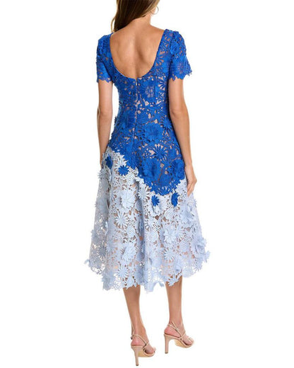 Marchesa Notte Lace Dress