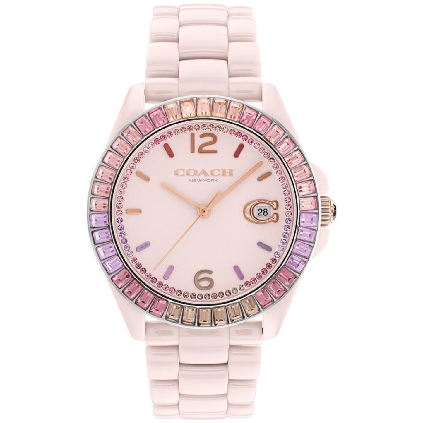 Women's Greyson Blush Ceramic Bracelet Watch, 36mm