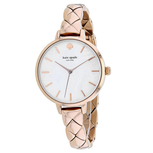 Kate Spade Women's White Mother of Pearl dial Watch