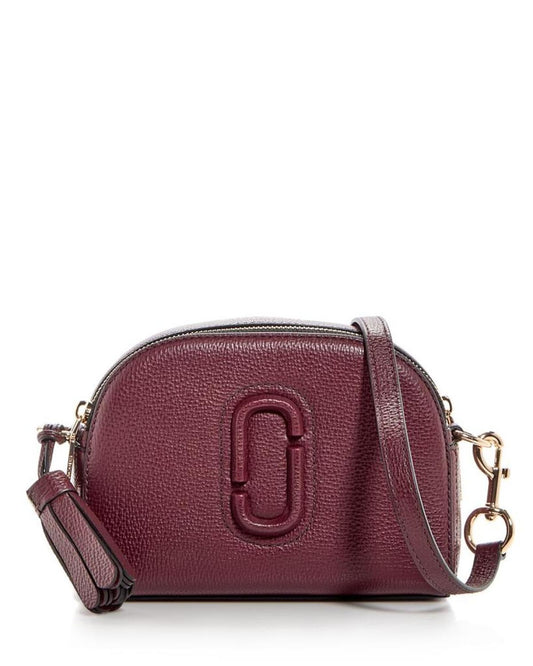 Shutter Leather Crossbody