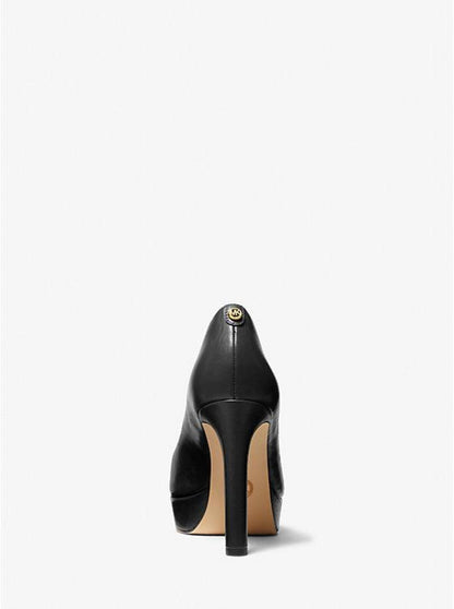 Chantal Leather Platform Pump