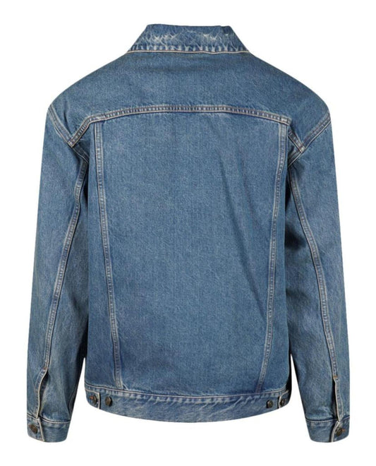 Gucci Brooch Denim Jacket