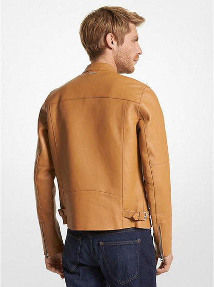 Nappa Leather Moto Jacket