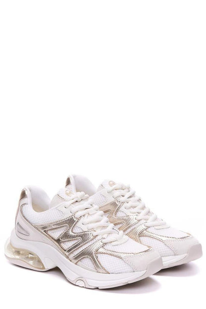 Michael Michael Kors Round Toe Lace-Up Sneakers