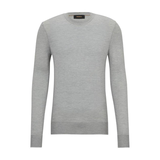 Regular-fit sweater in pure silk