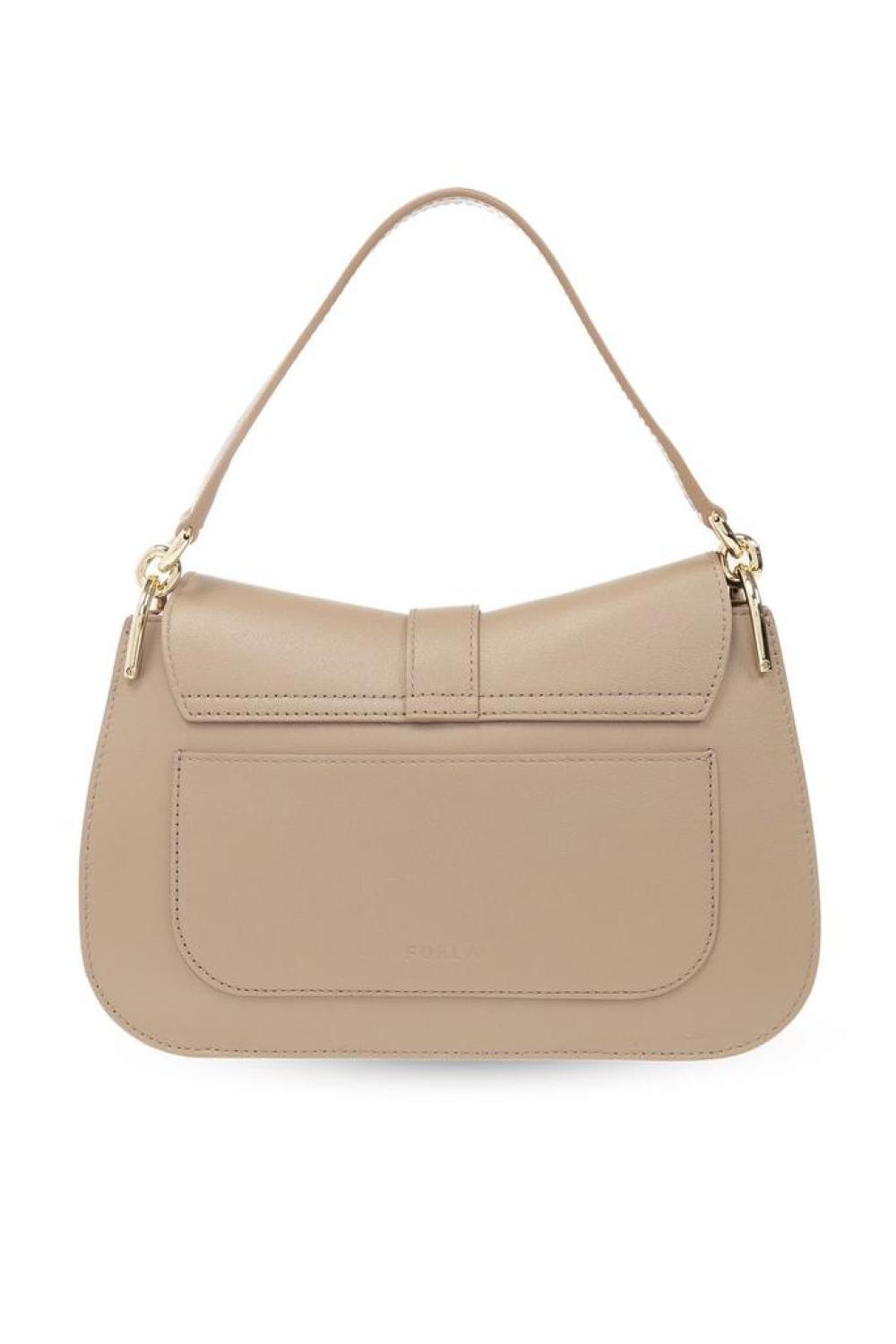 Furla Flow Foldover Top Shoulder Bag