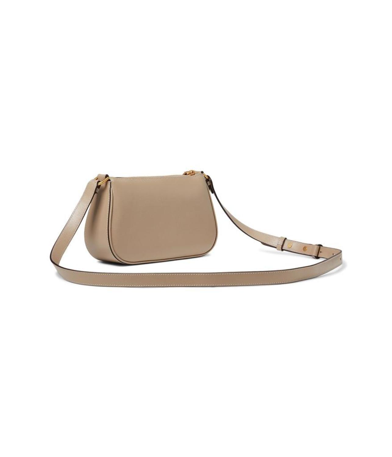 Bleecker Saffiano Leather Small Crossbody