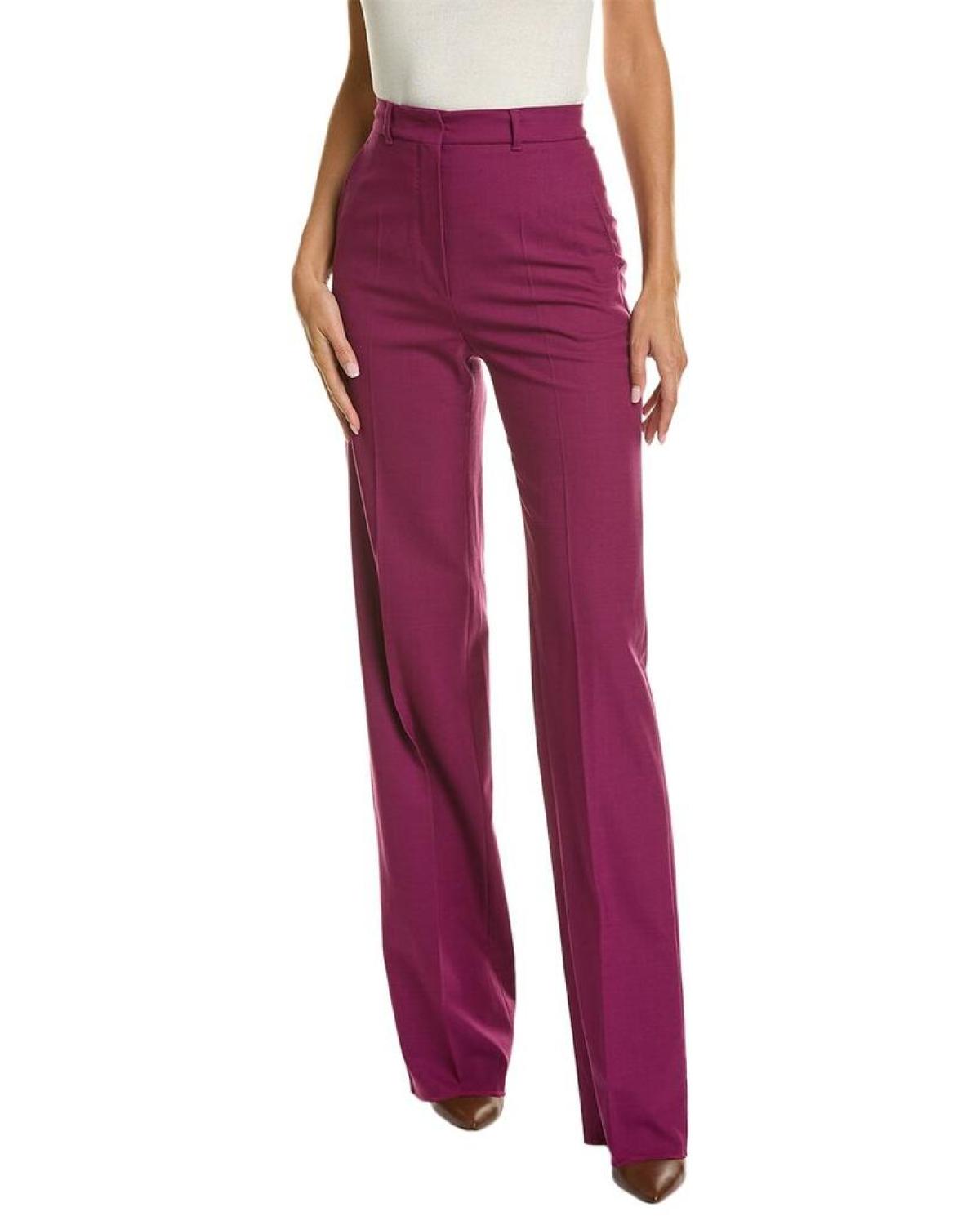 Max Mara Studio Tolone Wool-Blend Trouser