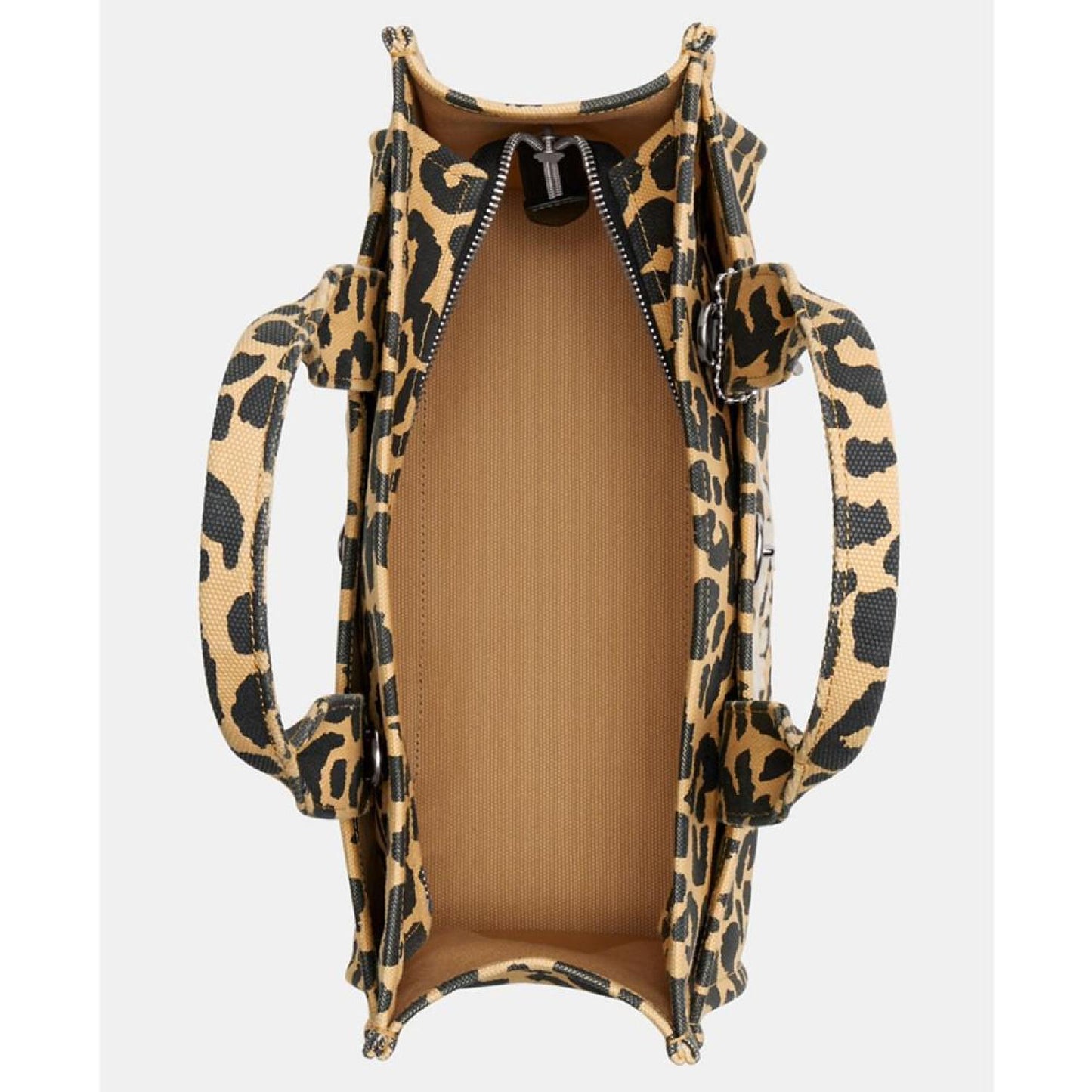 Leopard Varsity Canvas Tote