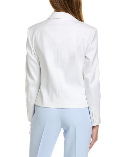 Michael Kors Twill Open Jacket