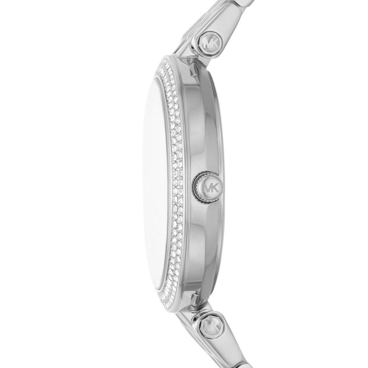 Women's Darci Three-Hand Silver-Tone Stainless Steel Bracelet Strap Watch 33mm