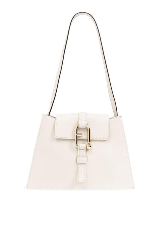 Furla Nuvola Logo Buckle Small Shoulder Bag