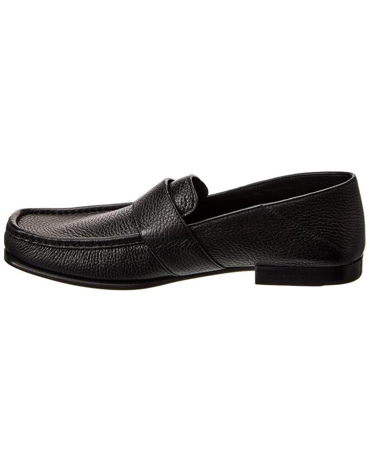 FENDI FF Leather Loafer