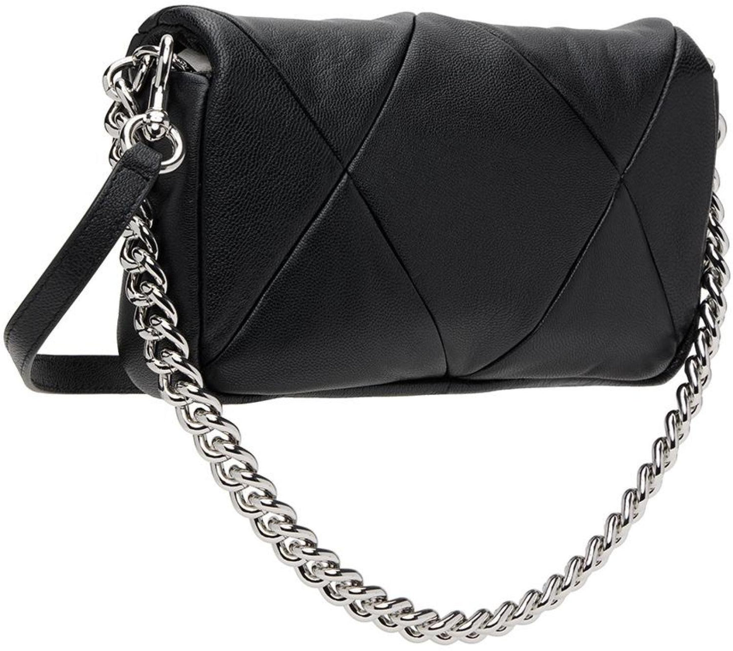 Black 'The Puffy Diamond Quilted J Marc' Shoulder Bag