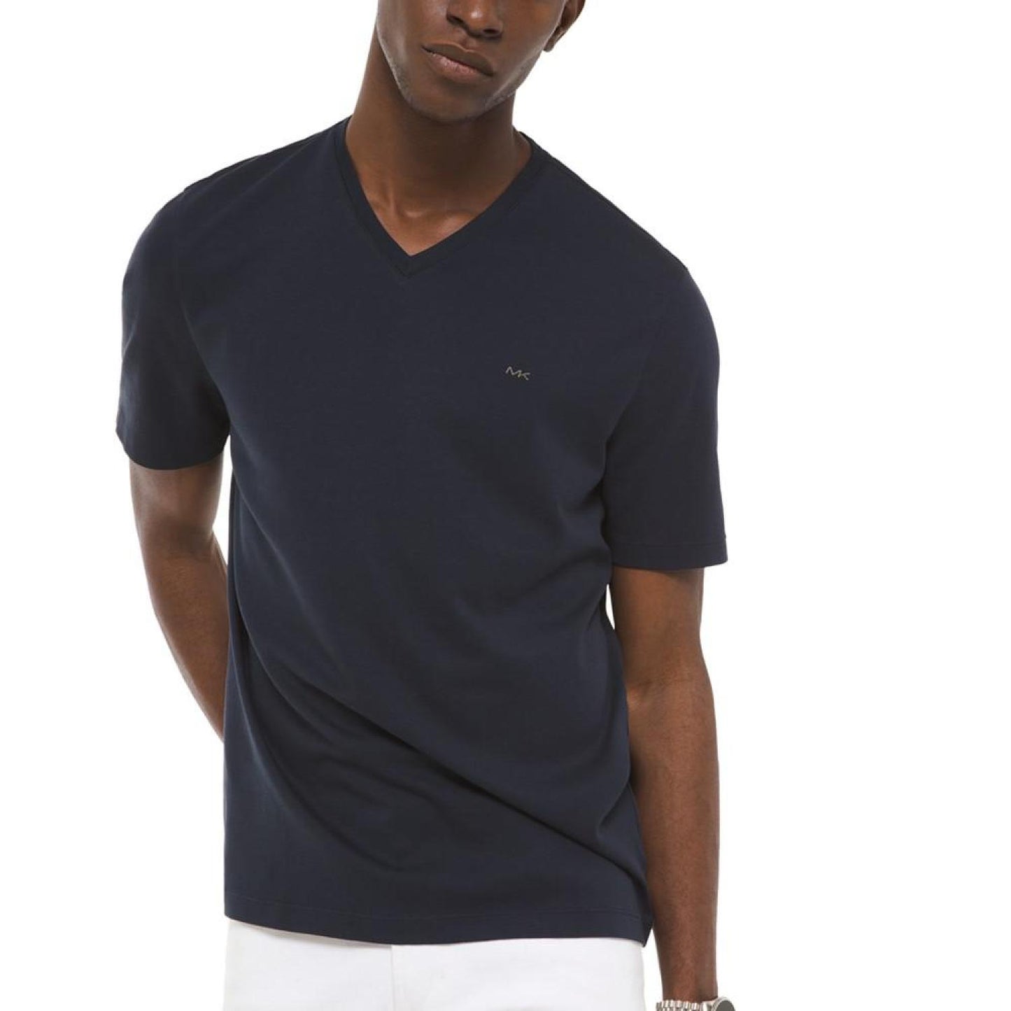 Men's V-Neck Liquid Cotton T-Shirt