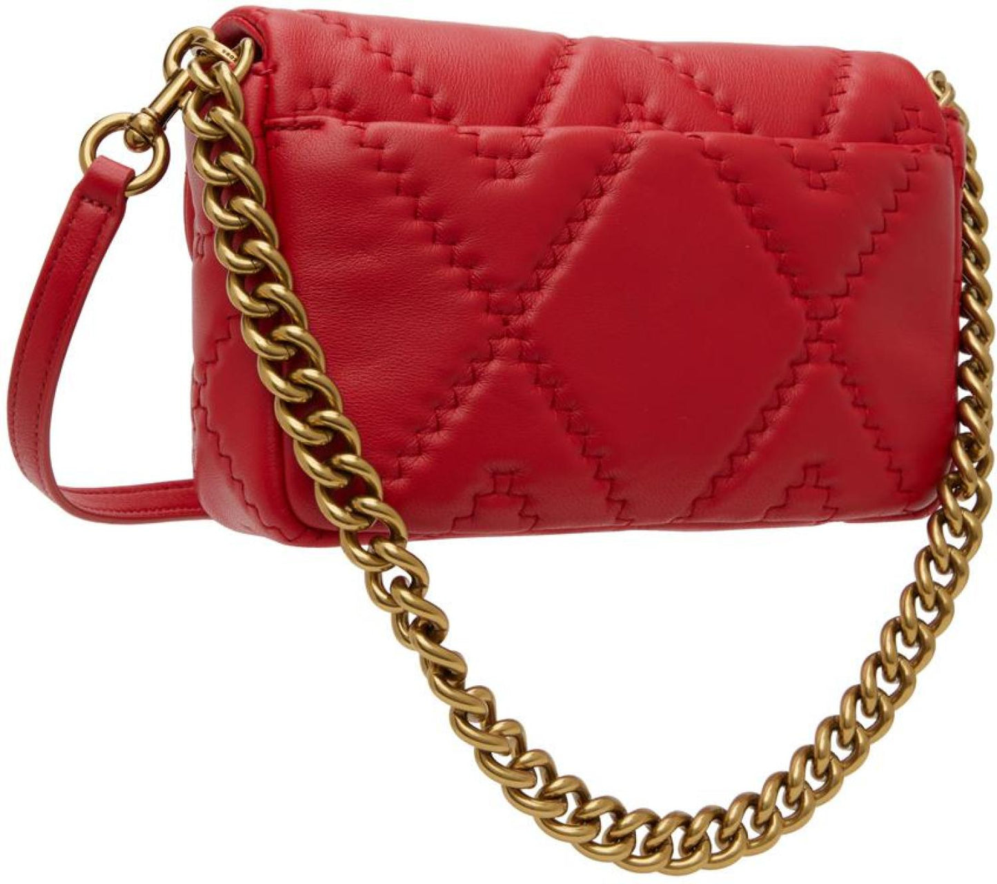 Red 'The Quilted Leather J Marc' Bag