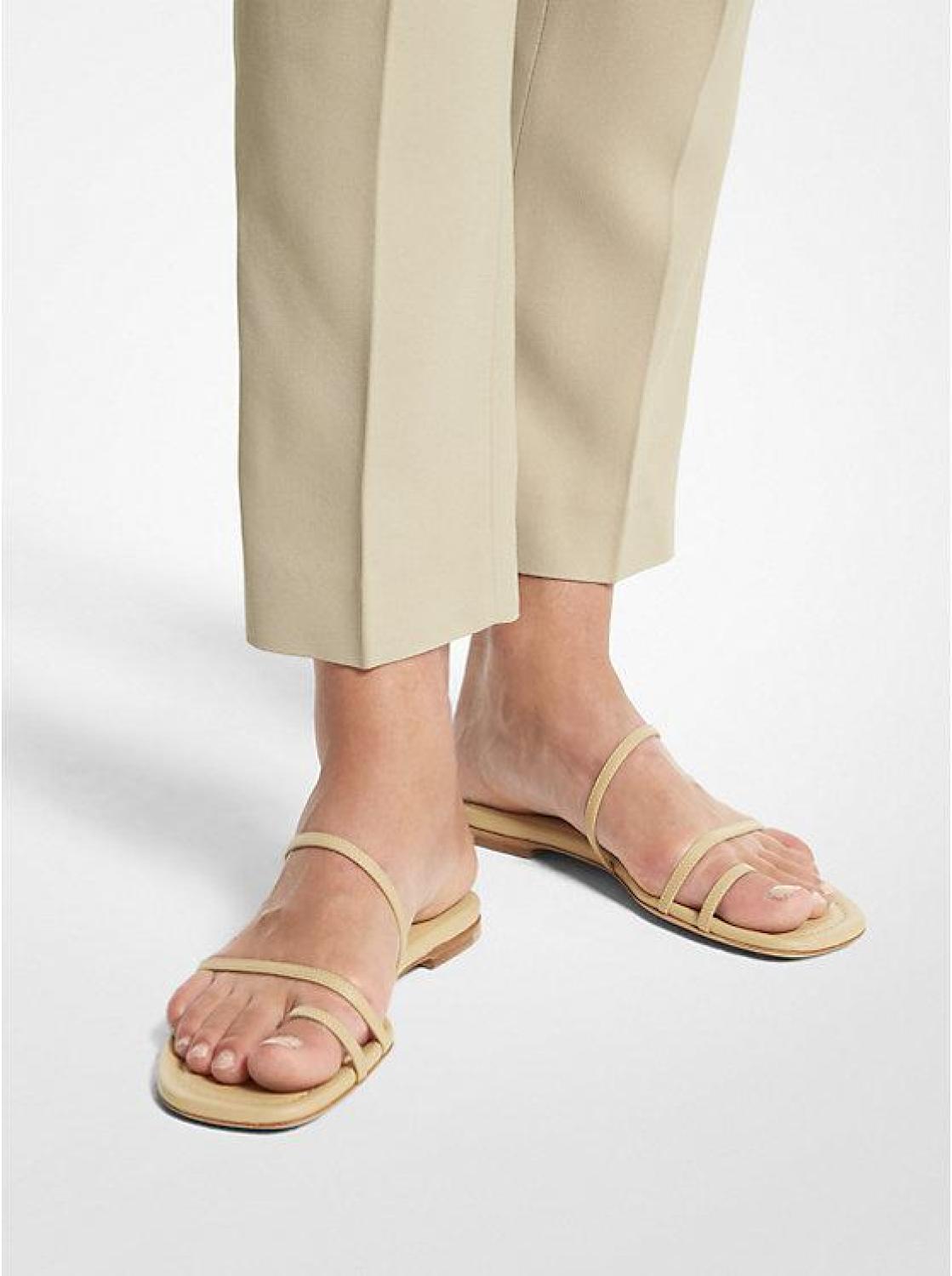 Patti Leather Slide Sandal