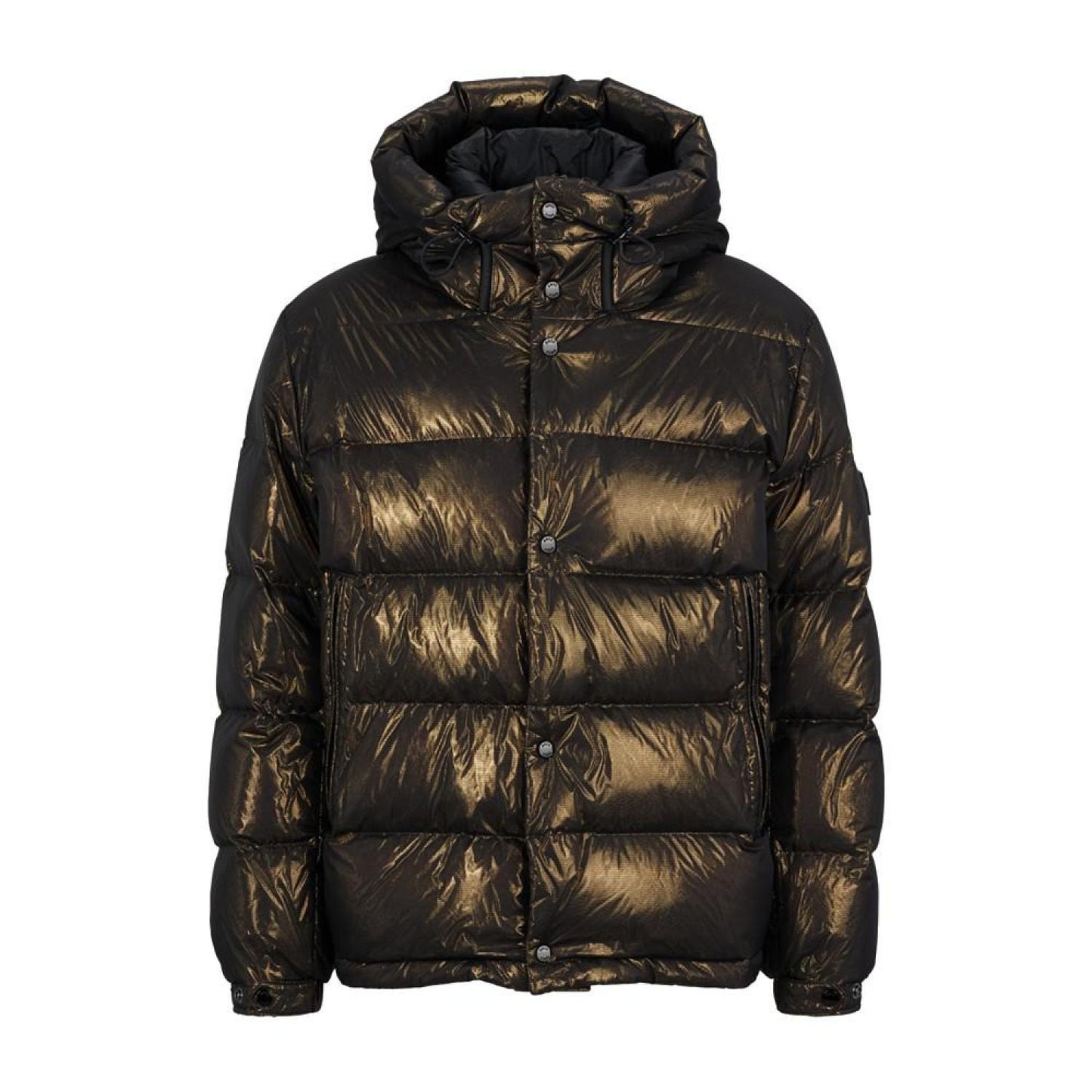 Men's Water-Repellent Monogram Badge Down Jacket