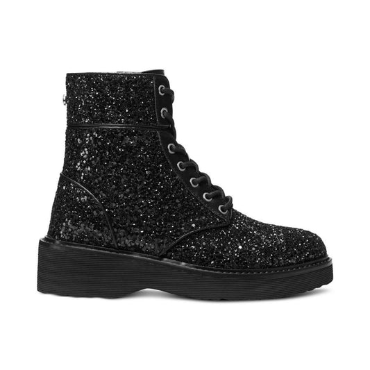 Women's Aniya Side-Zip Embellished Combat Booties