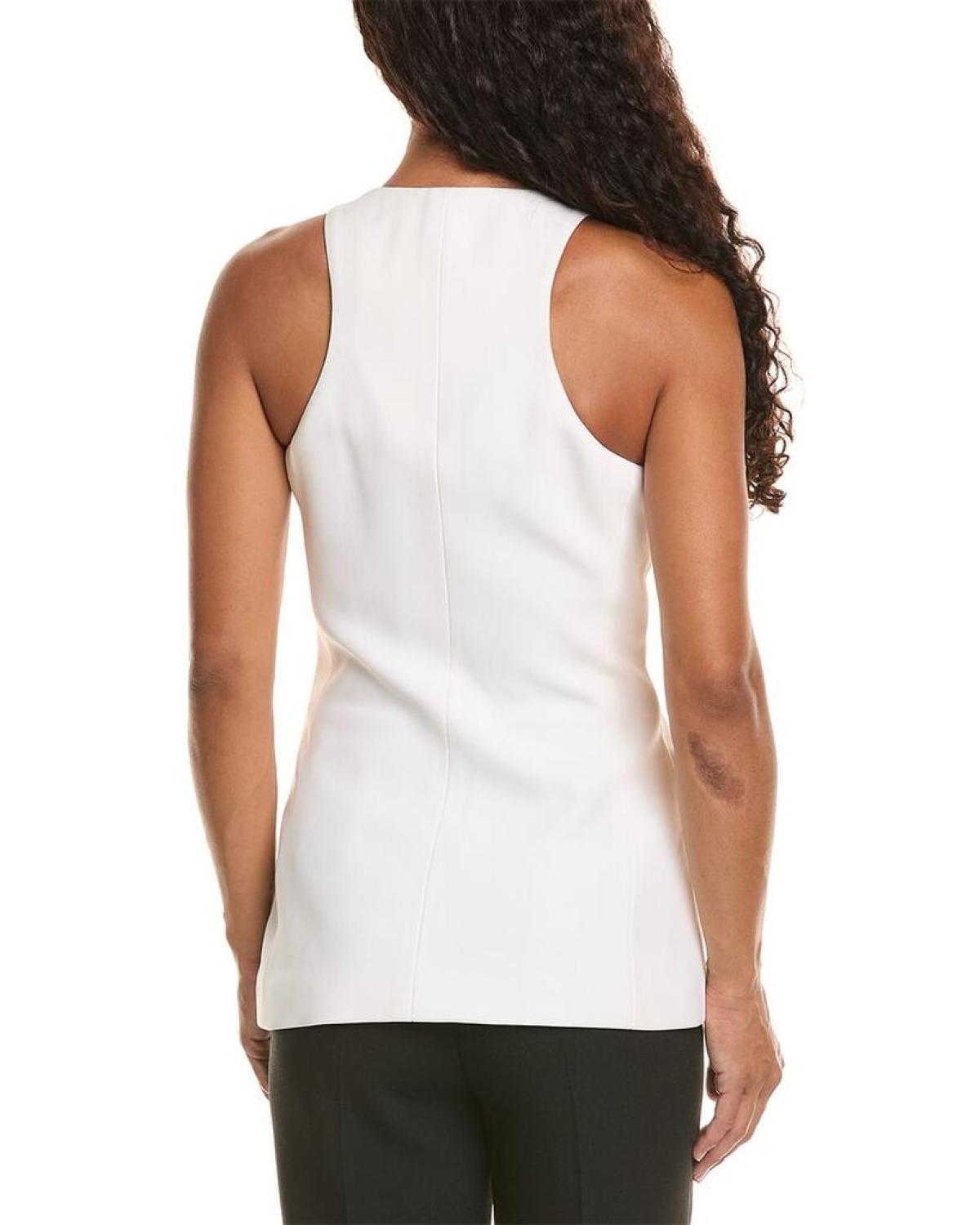 Michael kors clearance sleeveless jacket