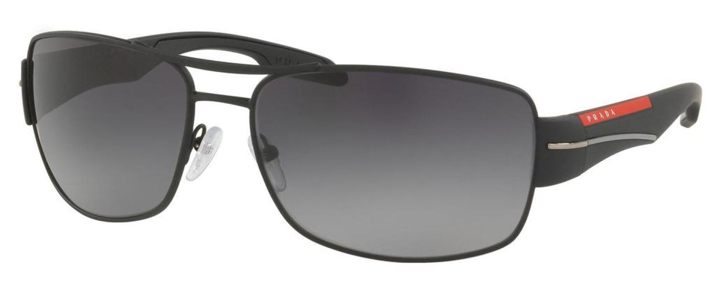 Prada linea Rossa 53NS Rectangle Polarized Sunglasses