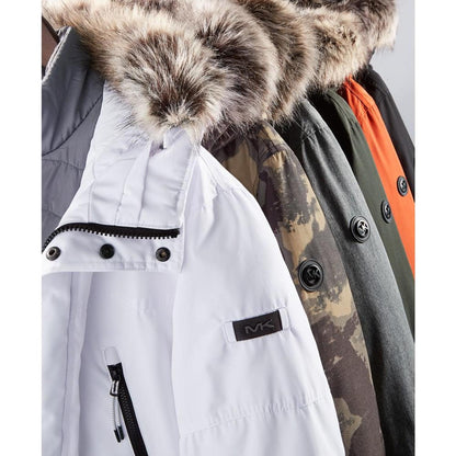 Michael Kors Men's Hooded Bib Snorkel Parka, Created for Macy's