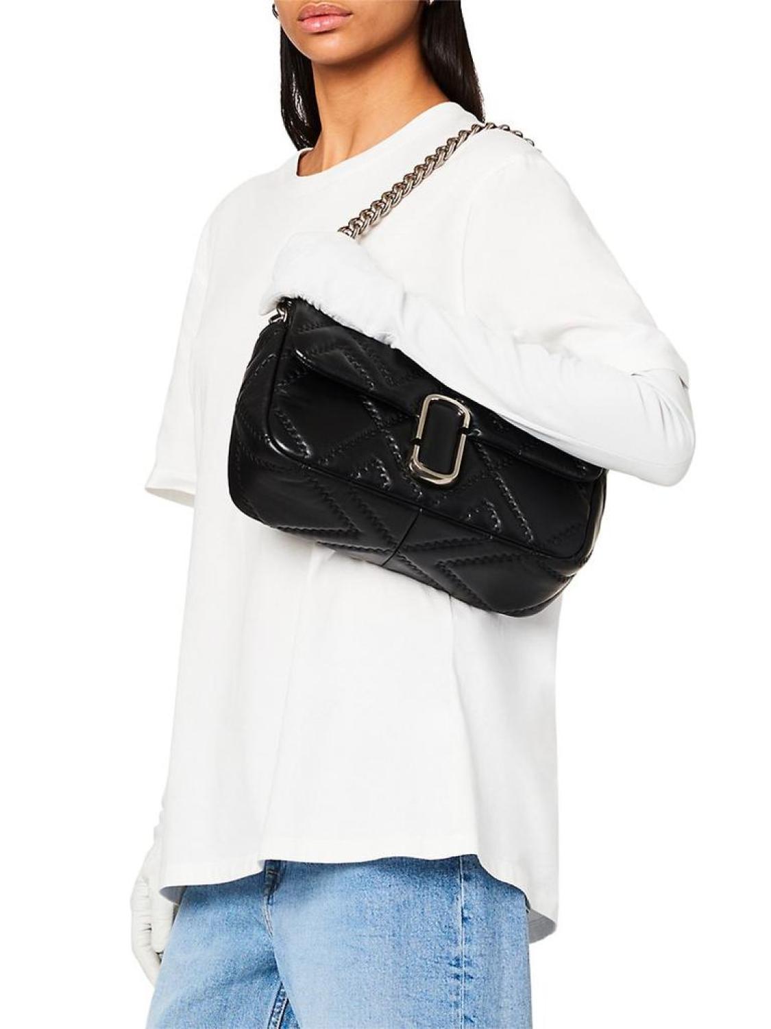 The Large Leather Shoulder Bag