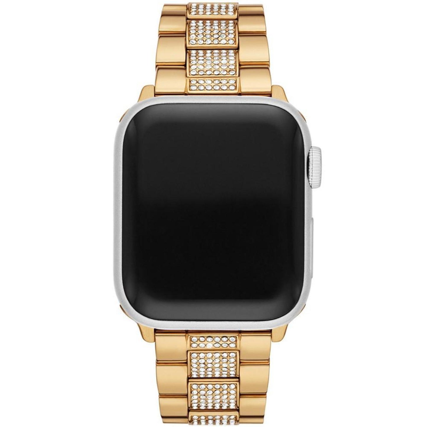 Gold-Tone Stainless Steel Curb Chain Band for Apple Watch 38mm and 40mm