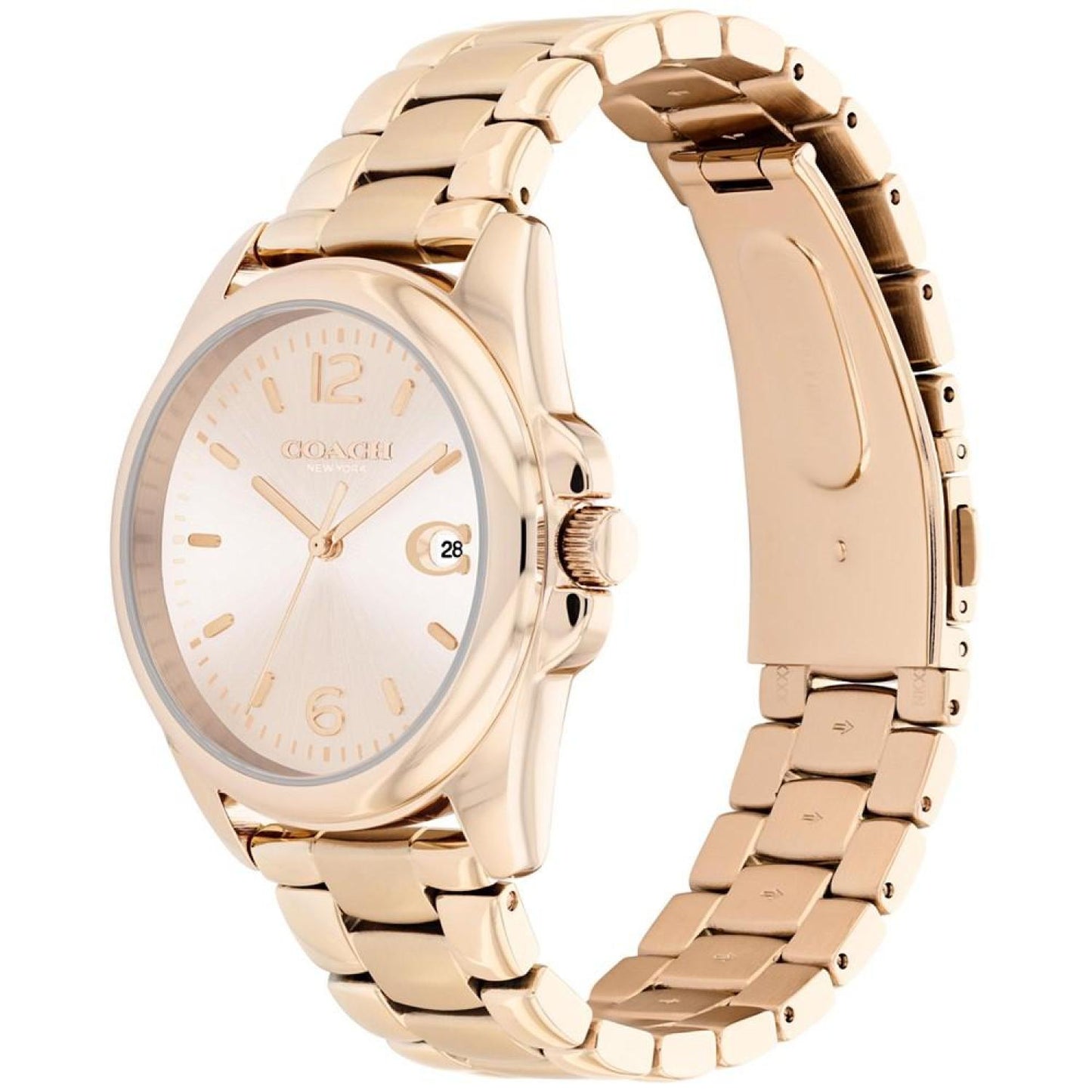 Women's Greyson Carnation Gold-Tone Bracelet Watch 36mm