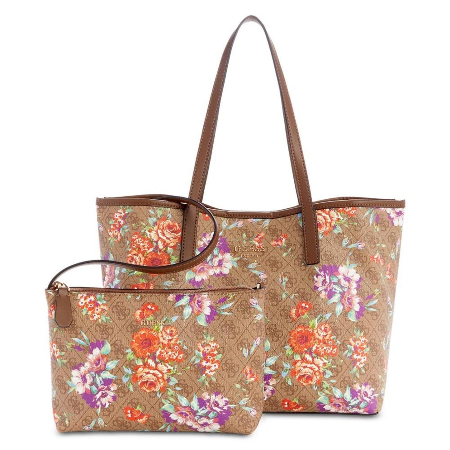 Vikky Medium Floral Tote