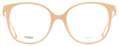 Fendi Women's Square Eyeglasses FF0425F FWM Nude/Copper 54mm