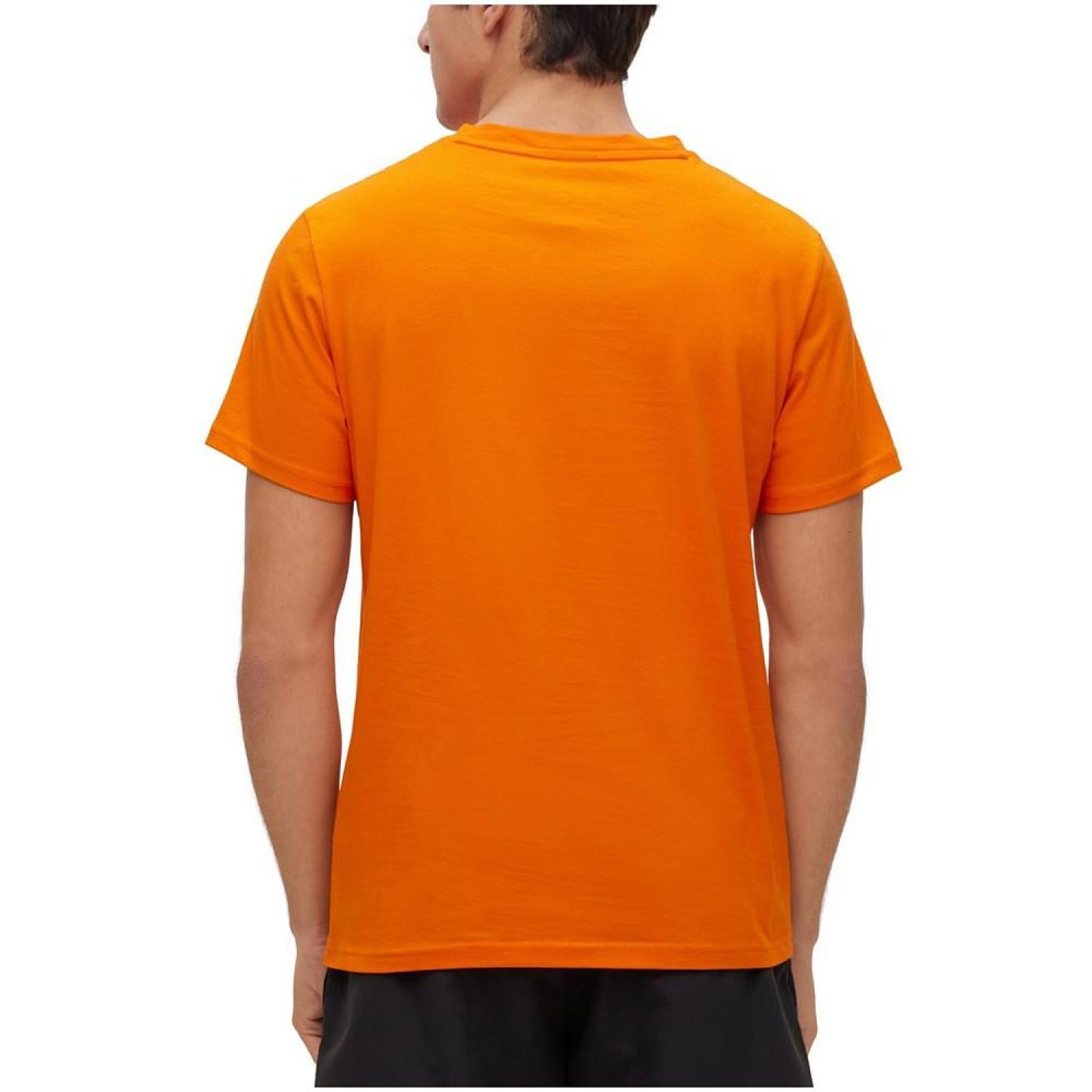 Men's Contrast Logo Cotton Relaxed-Fit T-shirt