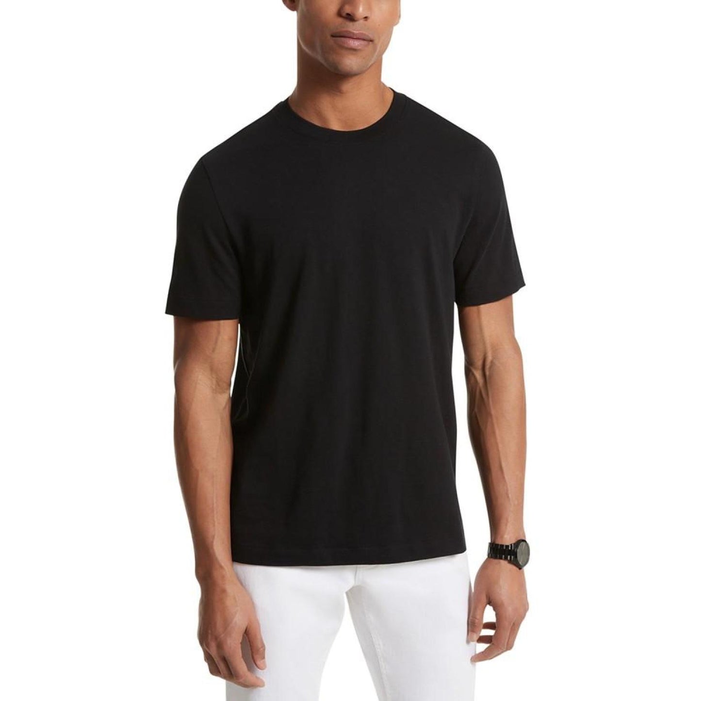 Men's Refine Textured Crewneck T-Shirt