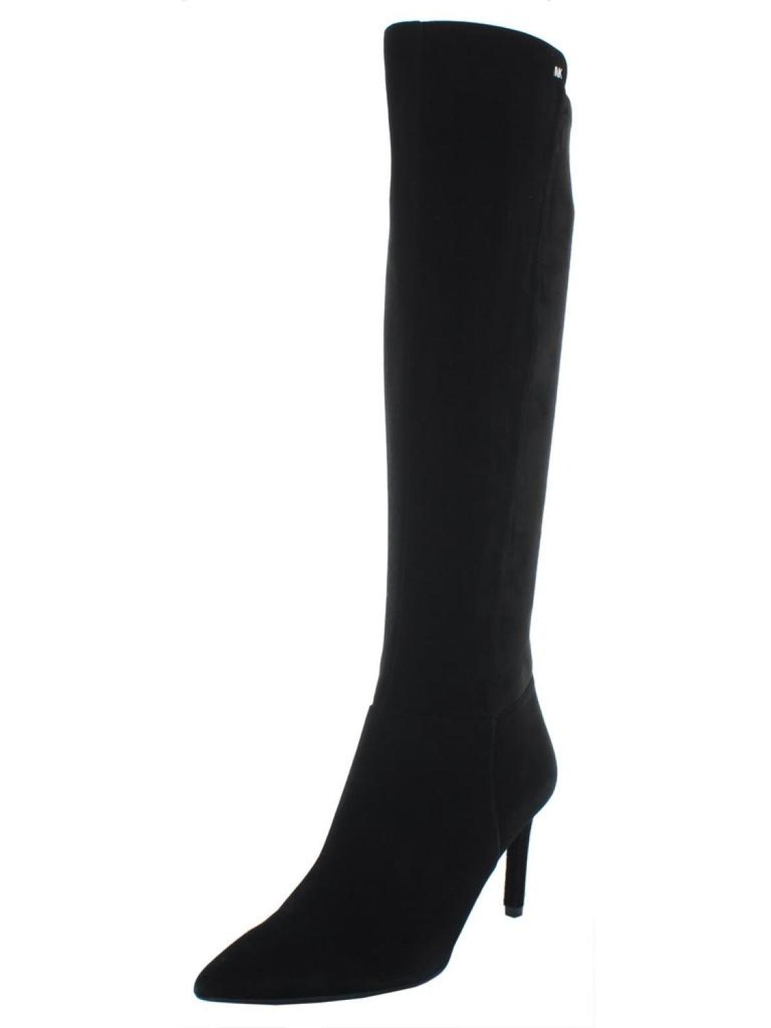 Dorothy Womens Suede Tall Knee-High Boots