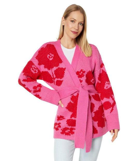 Rose Garden Intarsia Cardigan