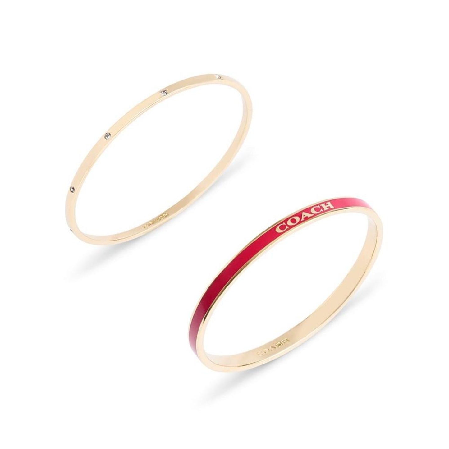 Faux Stone Signature Duo Bangle Boxed Set