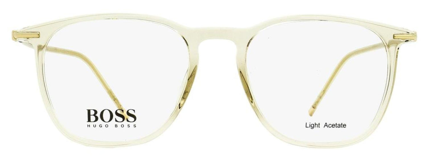 Hugo Boss Men's Pantos Eyeglasses B1313 IXE Mud/Gold 50mm