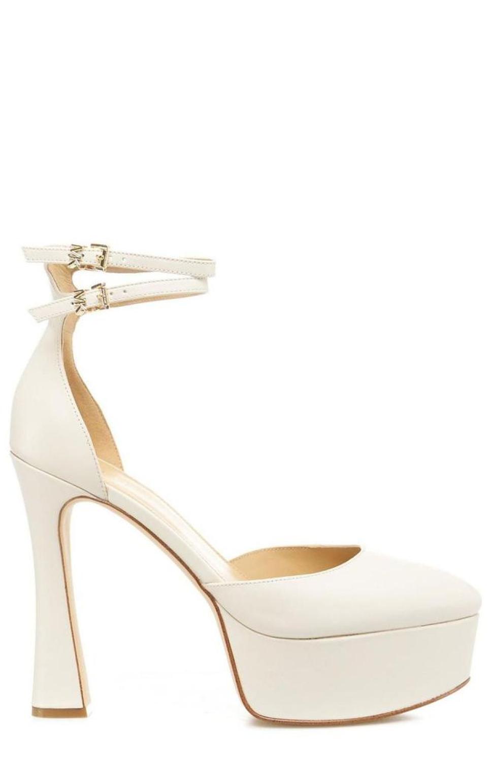 Michael Michael Kors Ankle Strap Platform Pumps