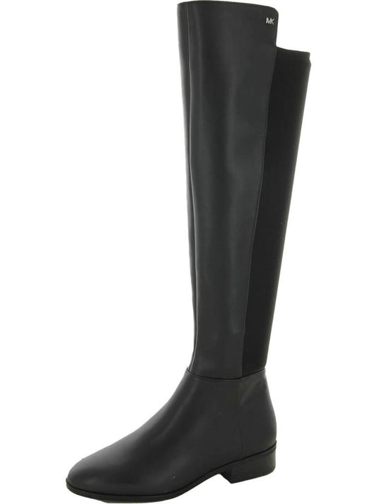 Womens Dressy Pull On Knee-High Boots