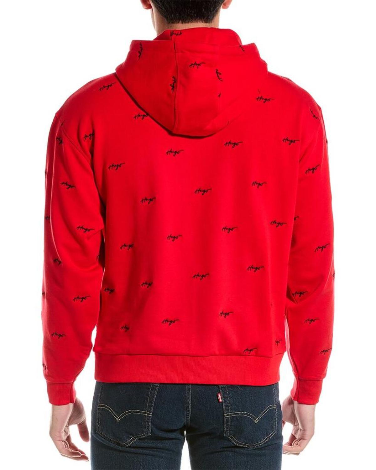 HUGO Hugo Boss Embroidered Logo Hoodie