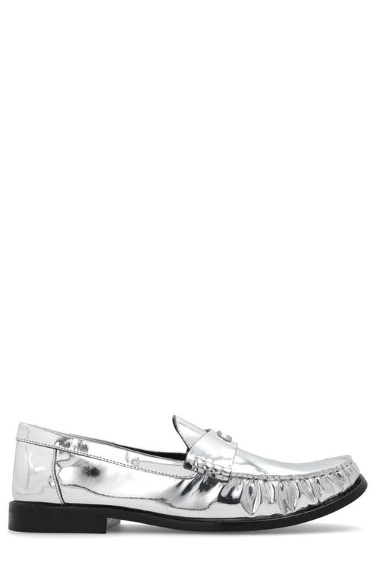 Coach Jolene Logo Plaque Loafers