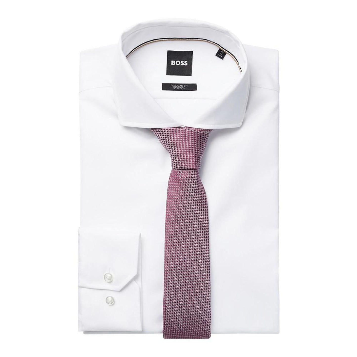 Men's All-Over Micro Pattern Silk-Jacquard Tie