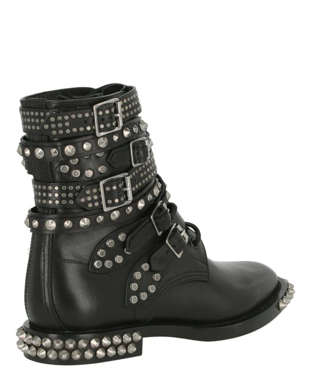 Studded Ranger Combat Boots